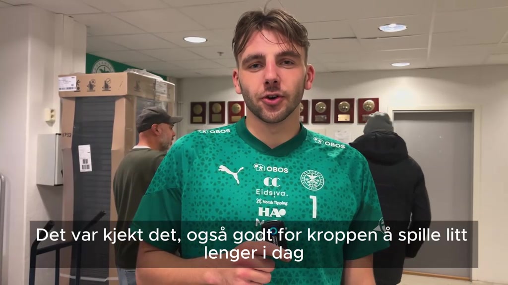 Niklas Ødegård etter sine første nettkjenninger